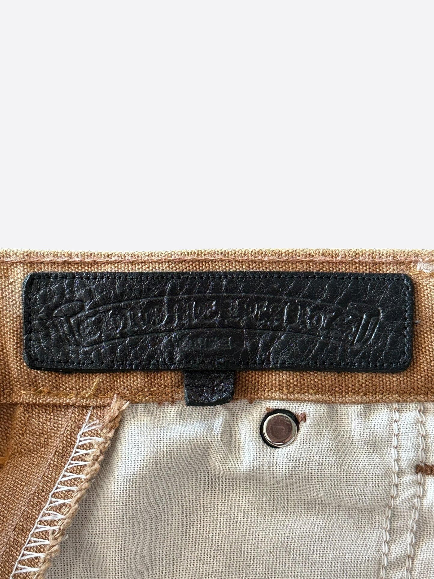 Chrome Hearts Carhartt Tan Sex Records Cross Patch Carpenter Jeans