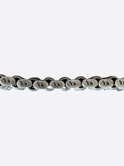 Chrome Hearts Black & Silver Full Celtic Roller Belt