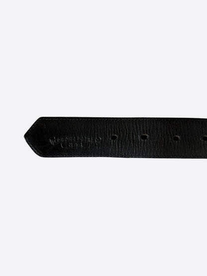 Chrome Hearts Black & Silver Full Celtic Roller Belt