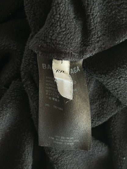Balenciaga Black NASA Patch Hoodie