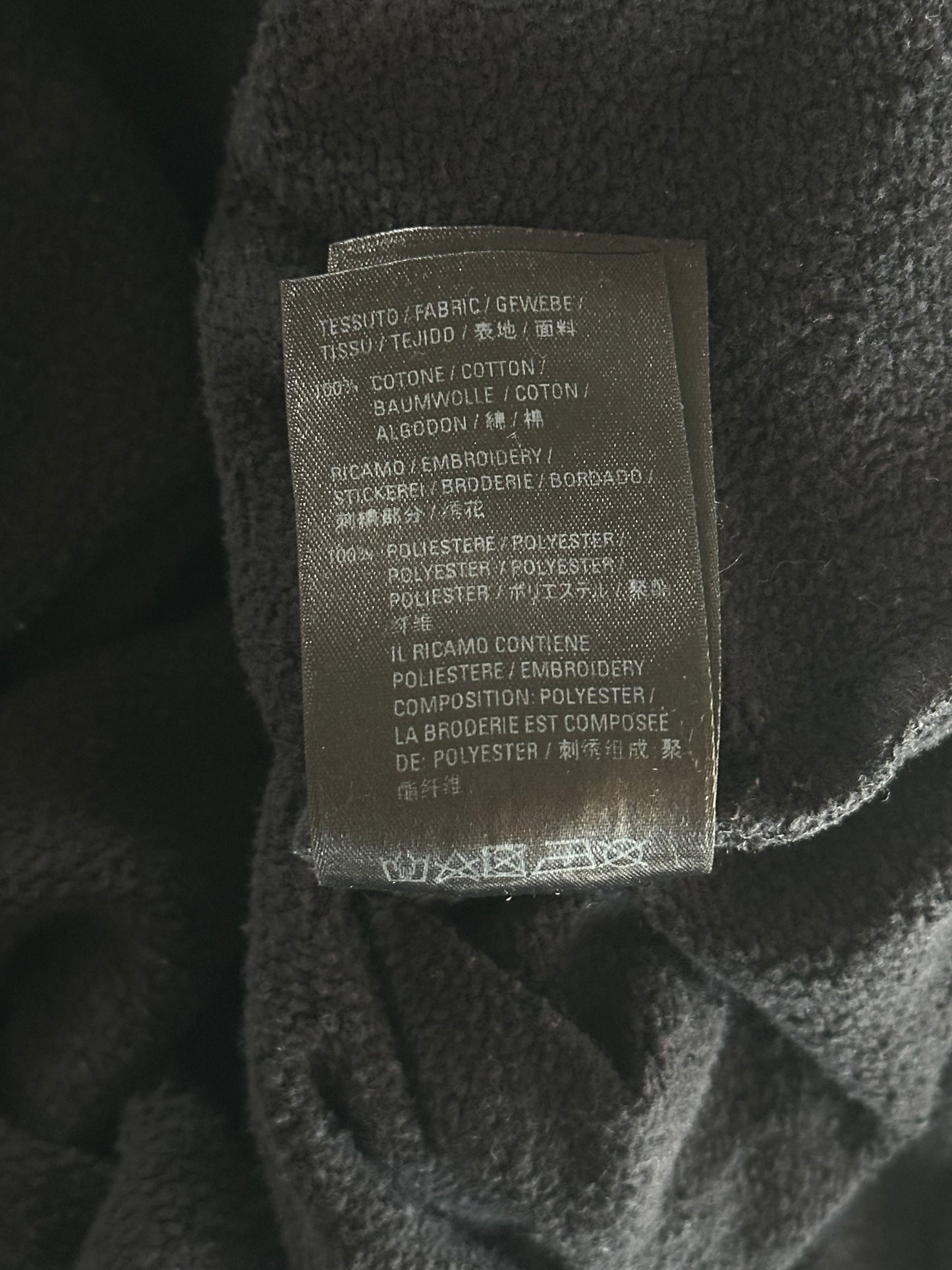 Balenciaga Black NASA Patch Hoodie