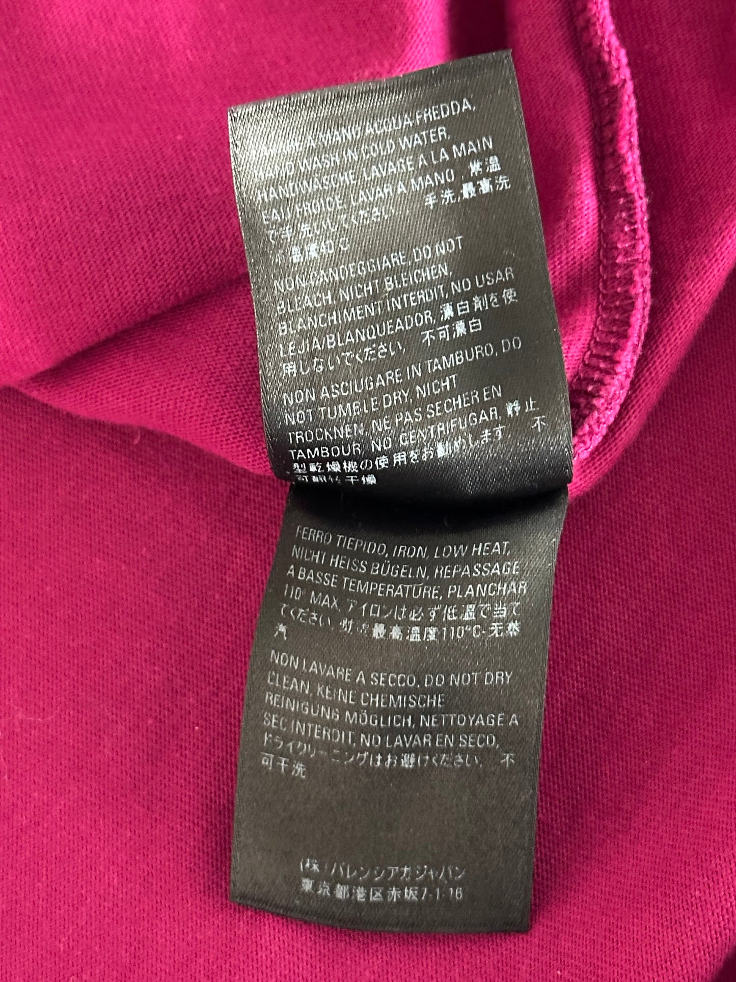 Balenciaga Pink & Black The New Logo Sweater