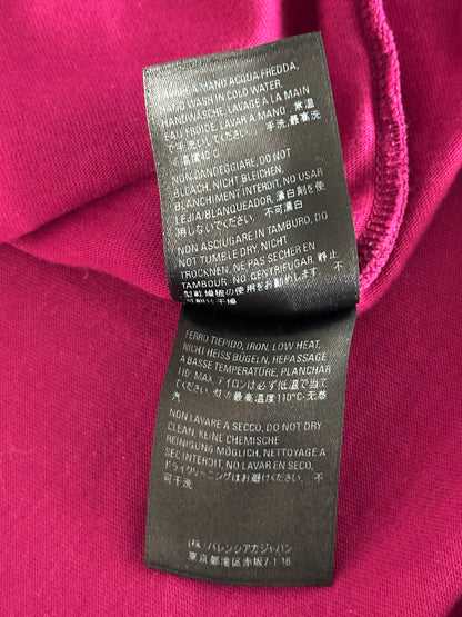 Balenciaga Pink & Black The New Logo Sweater