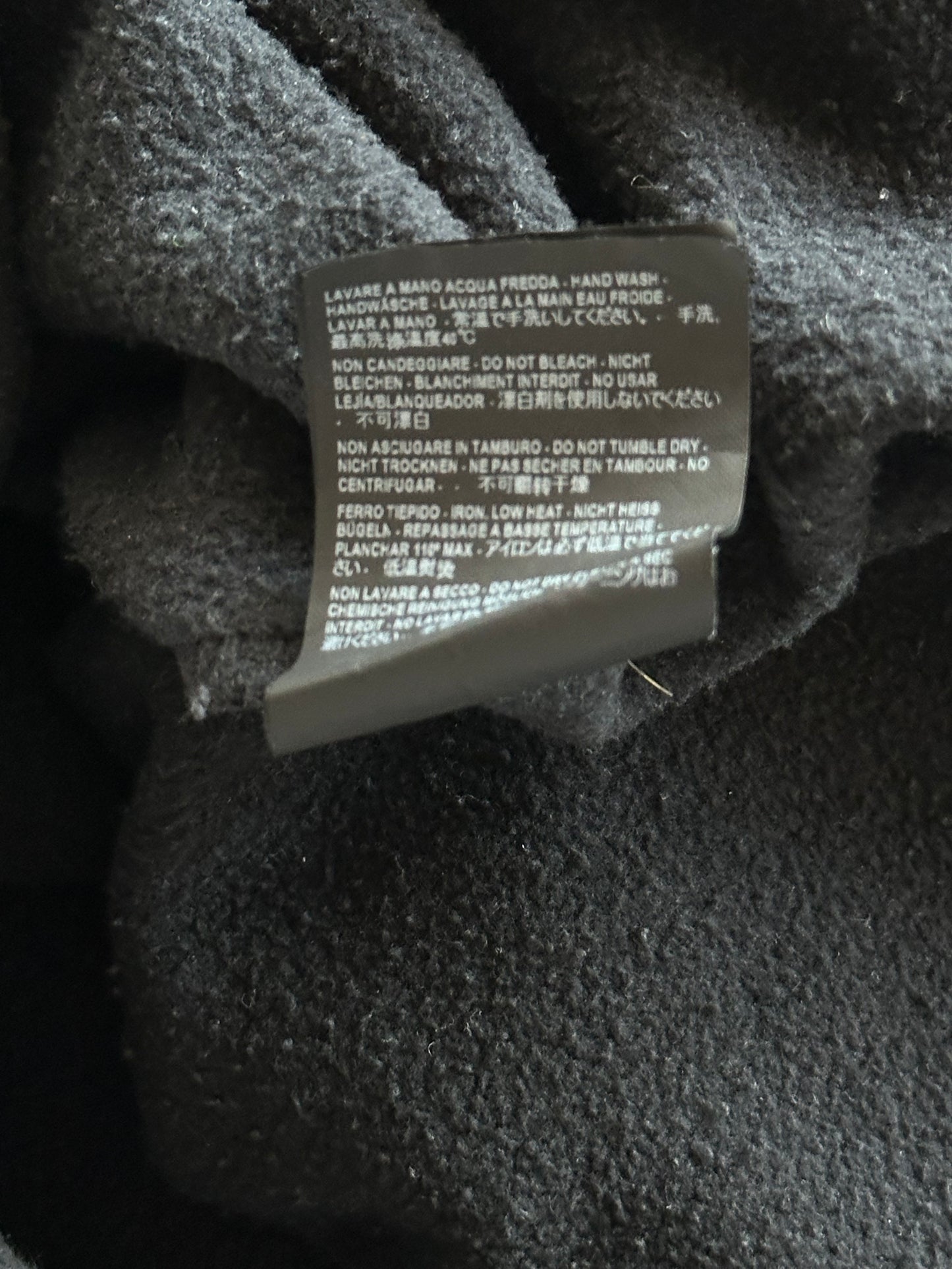 Balenciaga Black Sinners Embroidered Hoodie