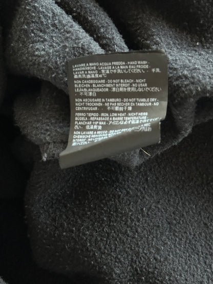Balenciaga Black Sinners Embroidered Hoodie