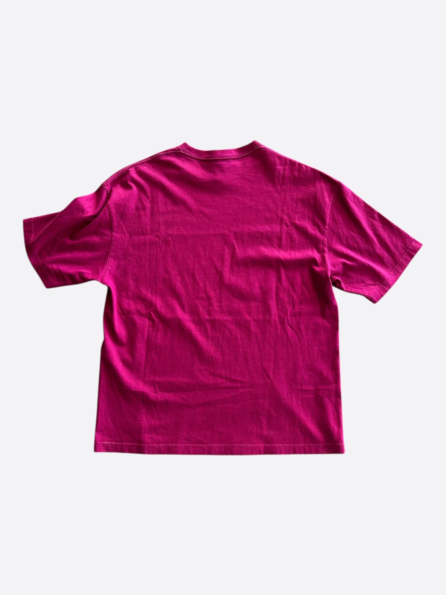 Balenciaga Pink & Black BB Logo T-Shirt