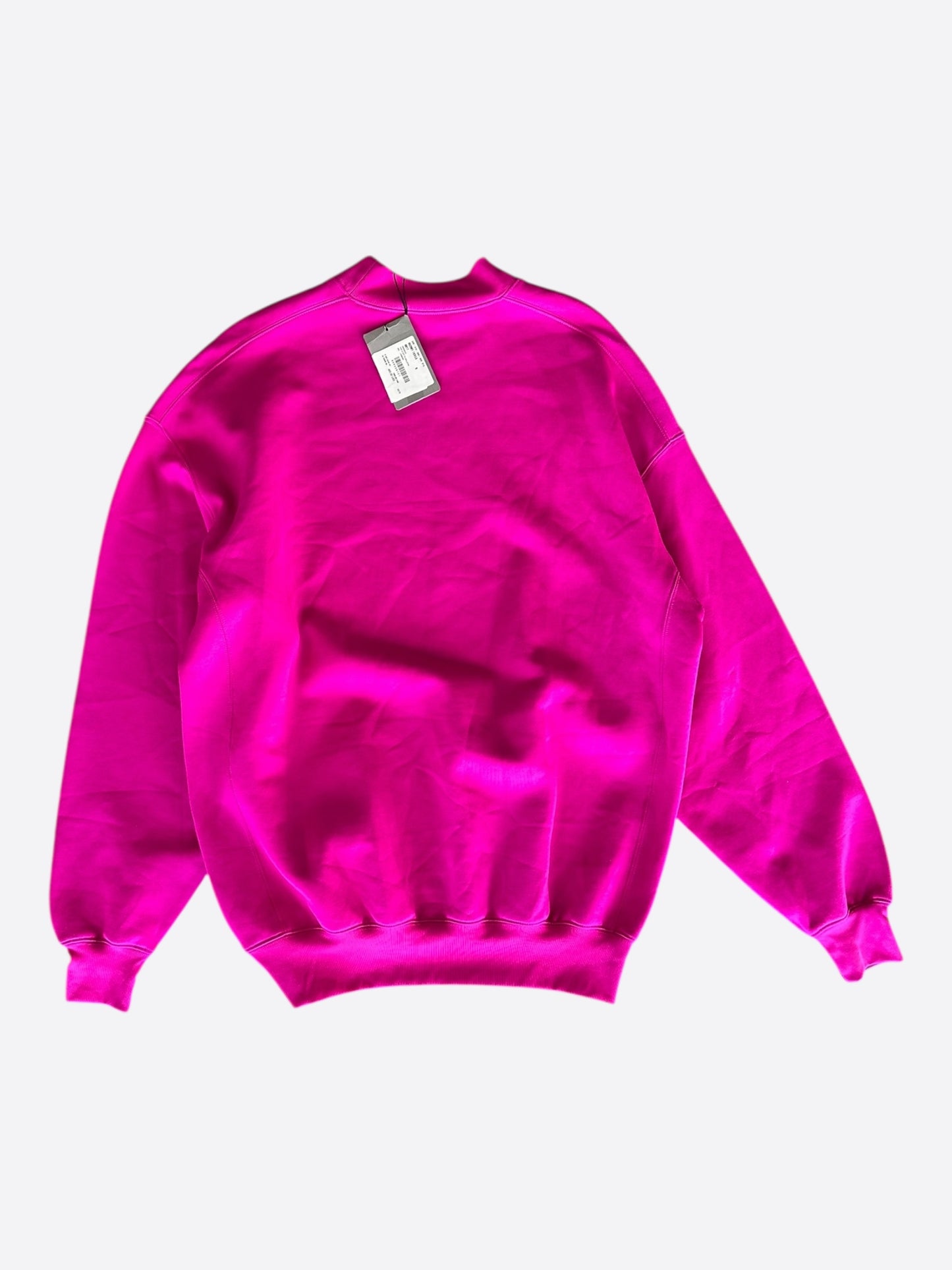 Balenciaga Pink & Black The New Logo Sweater