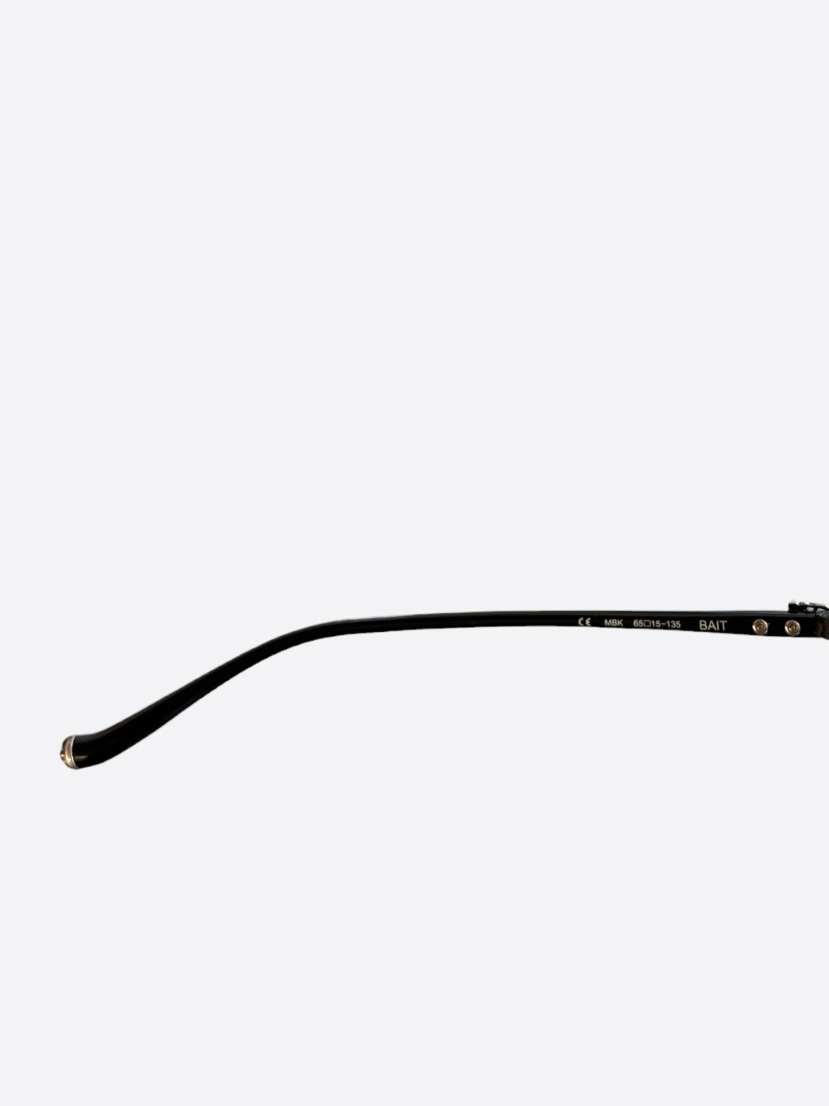Chrome Hearts Black & Silver Bait Sunglasses