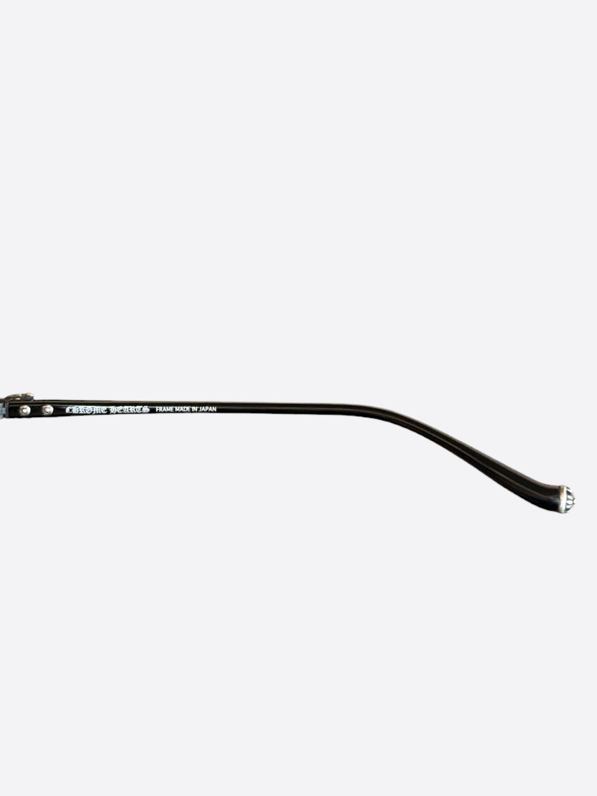 Chrome Hearts Black & Silver Bait Sunglasses
