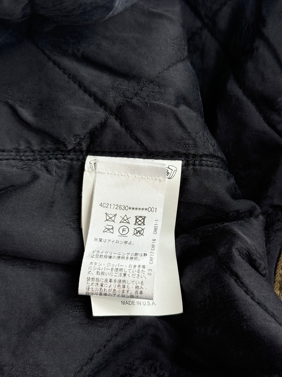 Chrome Hearts Tan Padded Work Dog Jacket