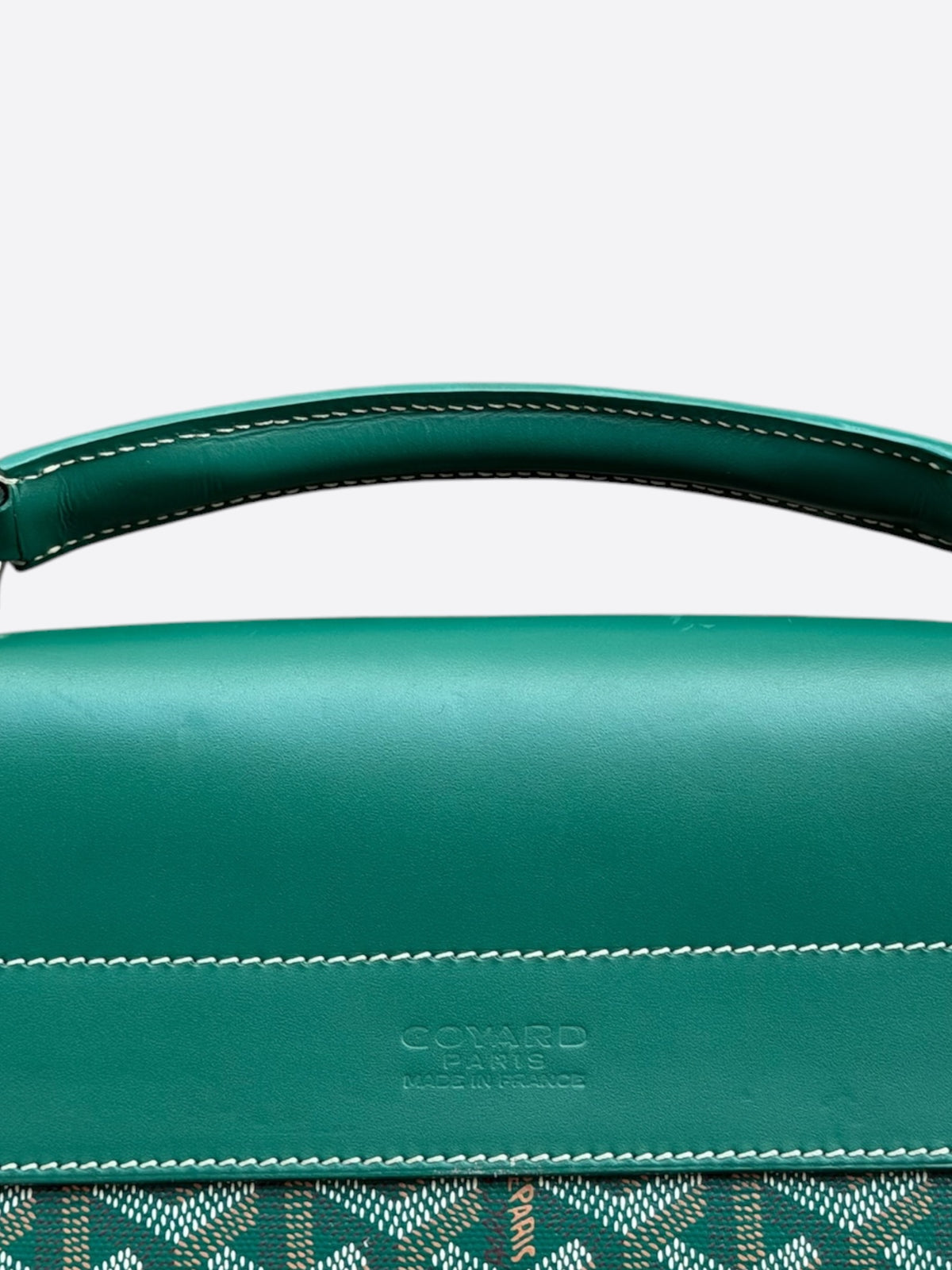Goyard Green Citadin Messenger Bag