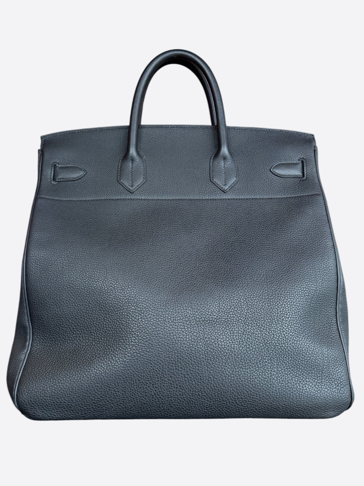 Hermes Black Togo & Palladium Hardware HAC Birkin 40