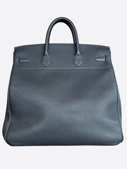 Hermes Black Togo & Palladium Hardware HAC Birkin 40