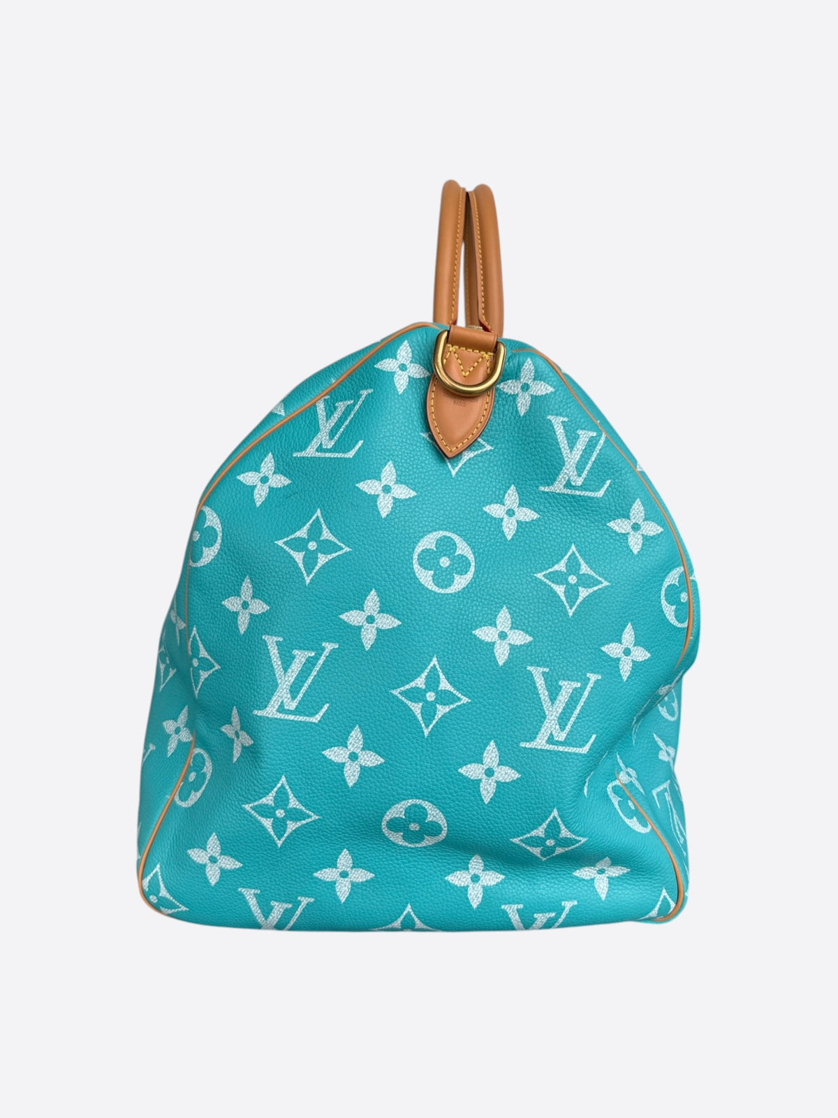 Louis Vuitton Turqoise & White Monogram P9 Speedy 50