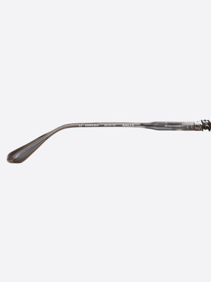 Chrome Hearts Clear & Silver Nailer Sunglasses
