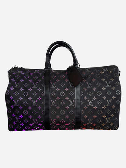 Louis Vuitton Jacquard Monogram Light Up Keepall 50