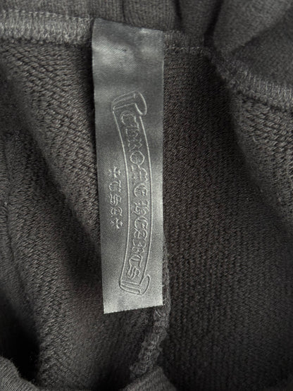 Chrome Hearts Black CH Logo Embroidered Sweatpants
