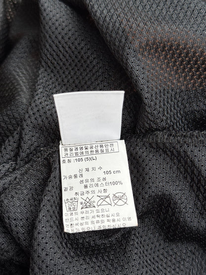Chrome Hearts Black & White Foti Graphic Mesh Tank Top