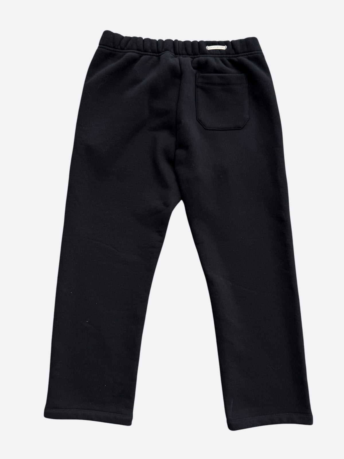 Chrome Hearts Black CH Logo Embroidered Sweatpants