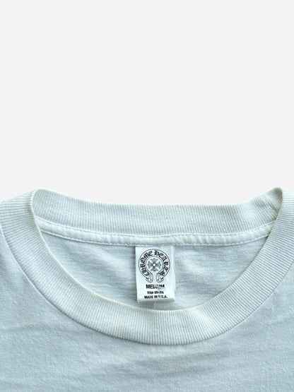 Chrome Hearts White & Black RS3 Logo T-Shirt
