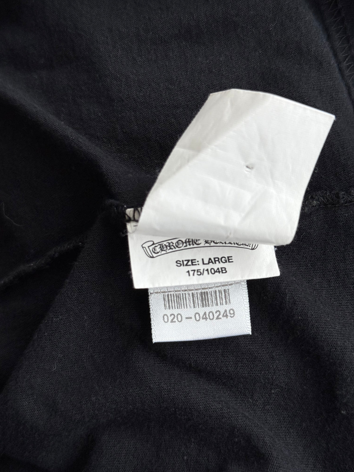 Chrome Hearts Black Sunset Gradient Horseshoe Longsleeve T-Shirt