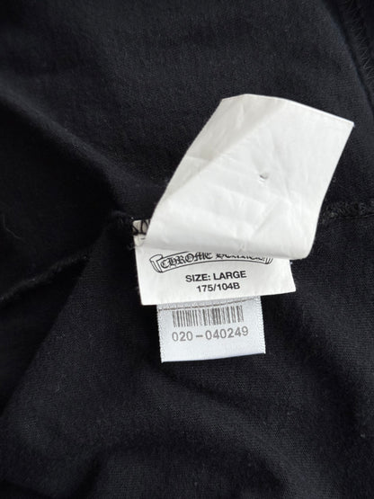 Chrome Hearts Black Sunset Gradient Horseshoe Longsleeve T-Shirt