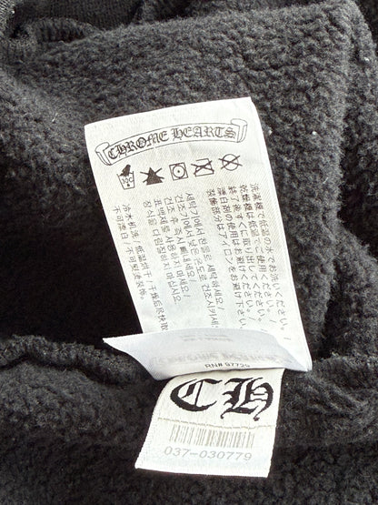 Chrome Hearts Black & White T-Bar Logo Hoodie