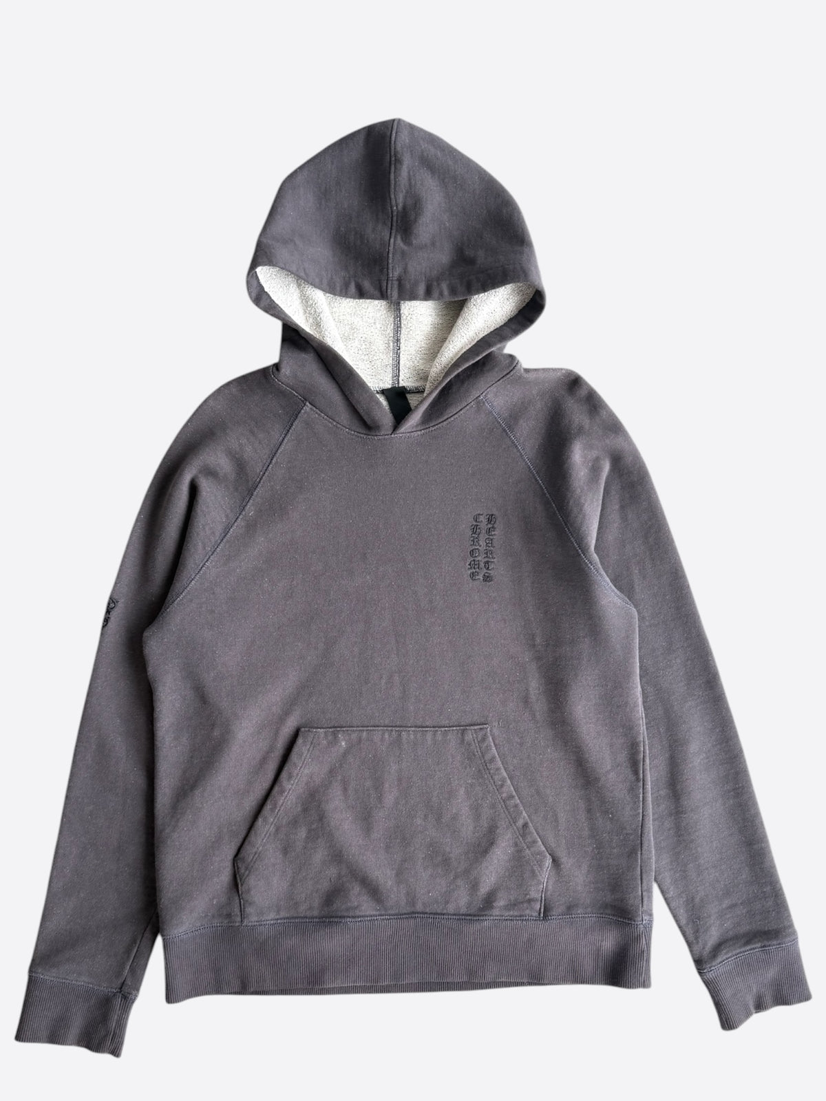 Chrome Hearts Khaki & Black Embroidered Logo Hoodie