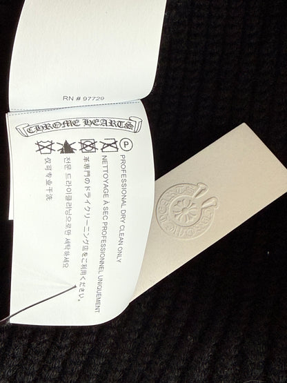 Chrome Hearts Black Bait & Tackle Cashmere Cardigan