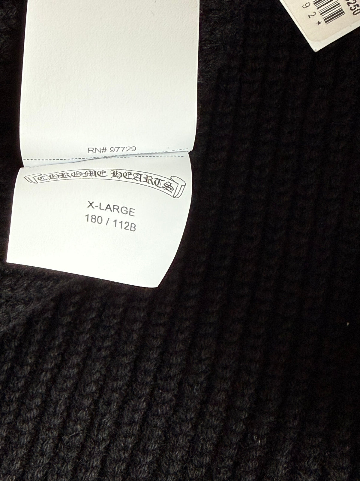 Chrome Hearts Black Bait & Tackle Cashmere Cardigan