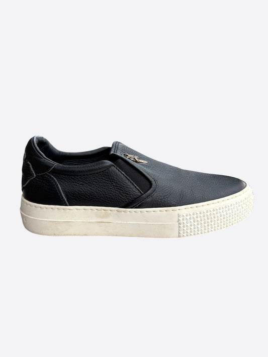 Chrome Hearts Black Dagger Slip On Sneakers