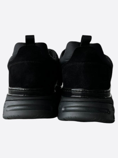 Chanel Black Logo Trainers