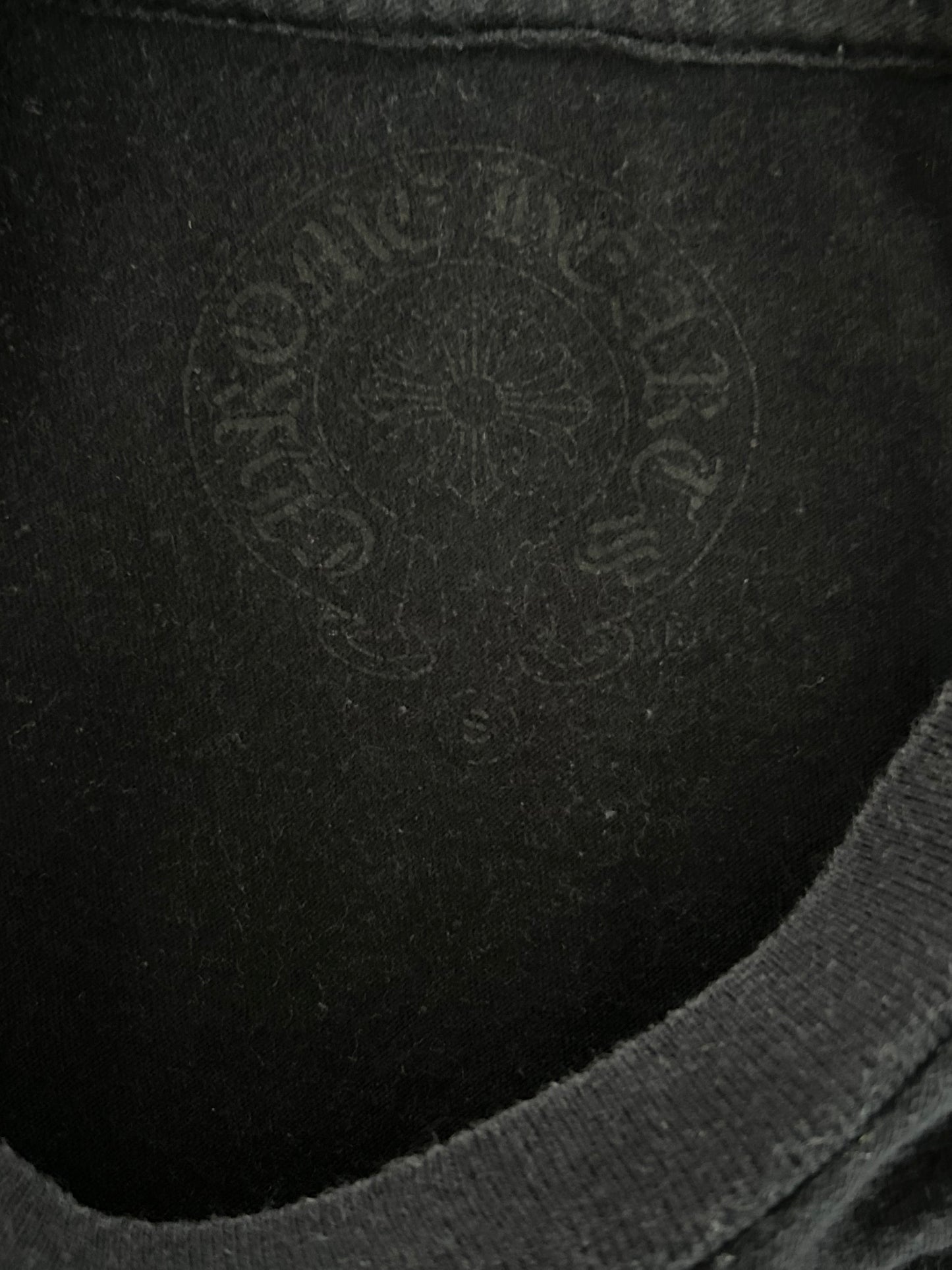 Chrome Hearts Black & White Foti Graphic T-Shirt