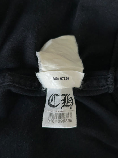 Chrome Hearts Black & White Foti Graphic T-Shirt