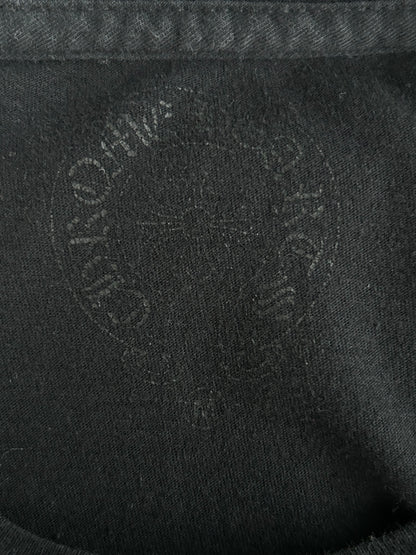 Chrome Hearts Black & White Los Angeles Horseshoe Logo T-Shirt