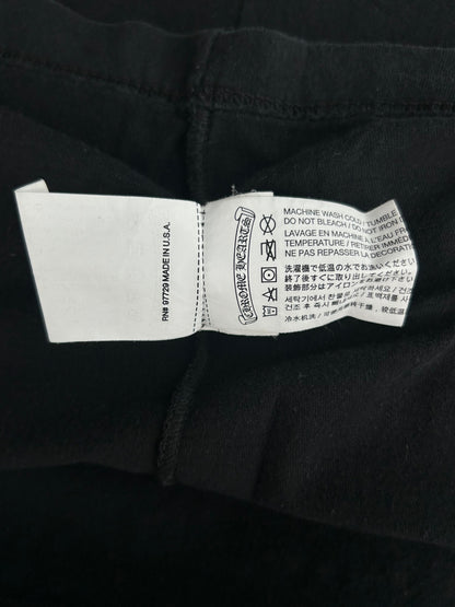 Chrome Hearts Black & White Los Angeles Horseshoe Logo T-Shirt