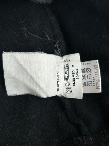 Chrome Hearts Black & Red Cemetery Horseshoe Logo Sweatpants