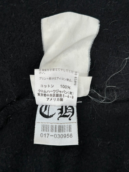 Chrome Hearts Black & Red Cemetery Horseshoe Logo Sweatpants