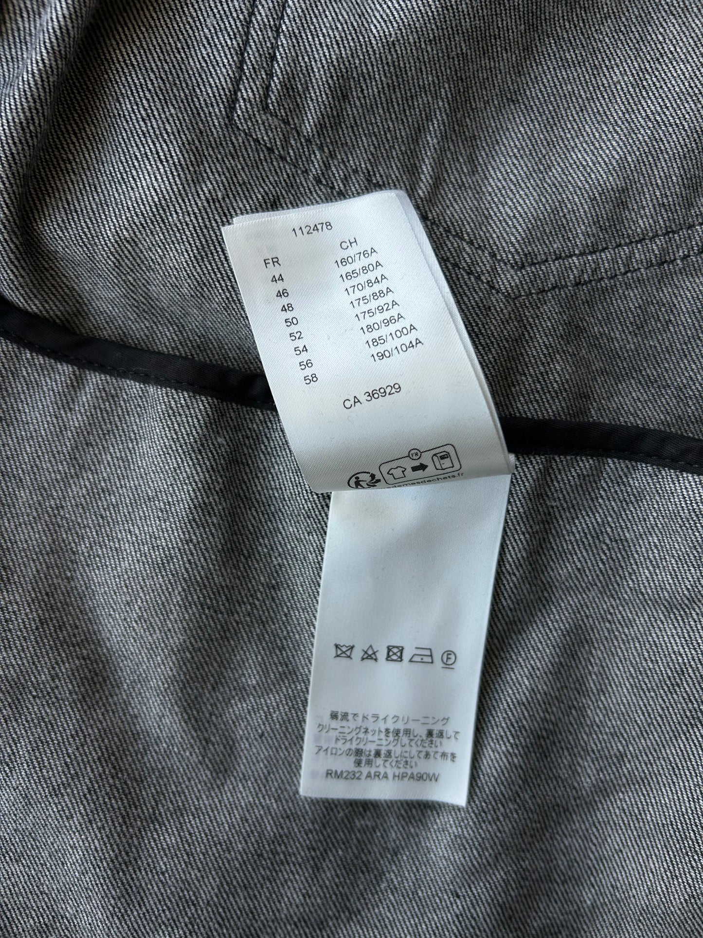 Louis Vuitton Black & White Plaid Flannel Jacket