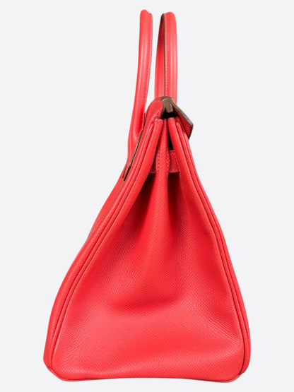 Hermes Red Epsom Birkin 30