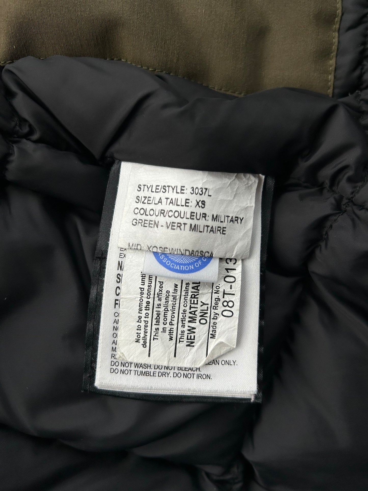 Canada Goose Military Green Victoria Women's Jacket