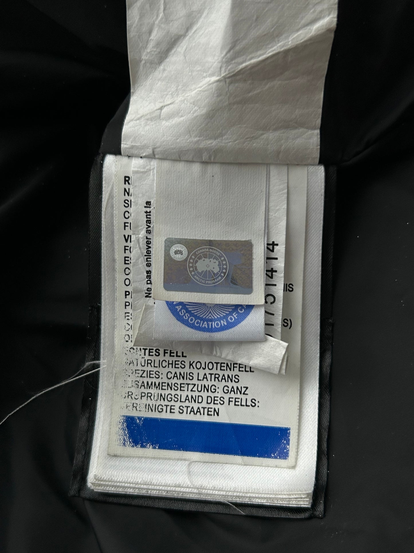 Canada Goose Black Wyndham Men's Jacket
