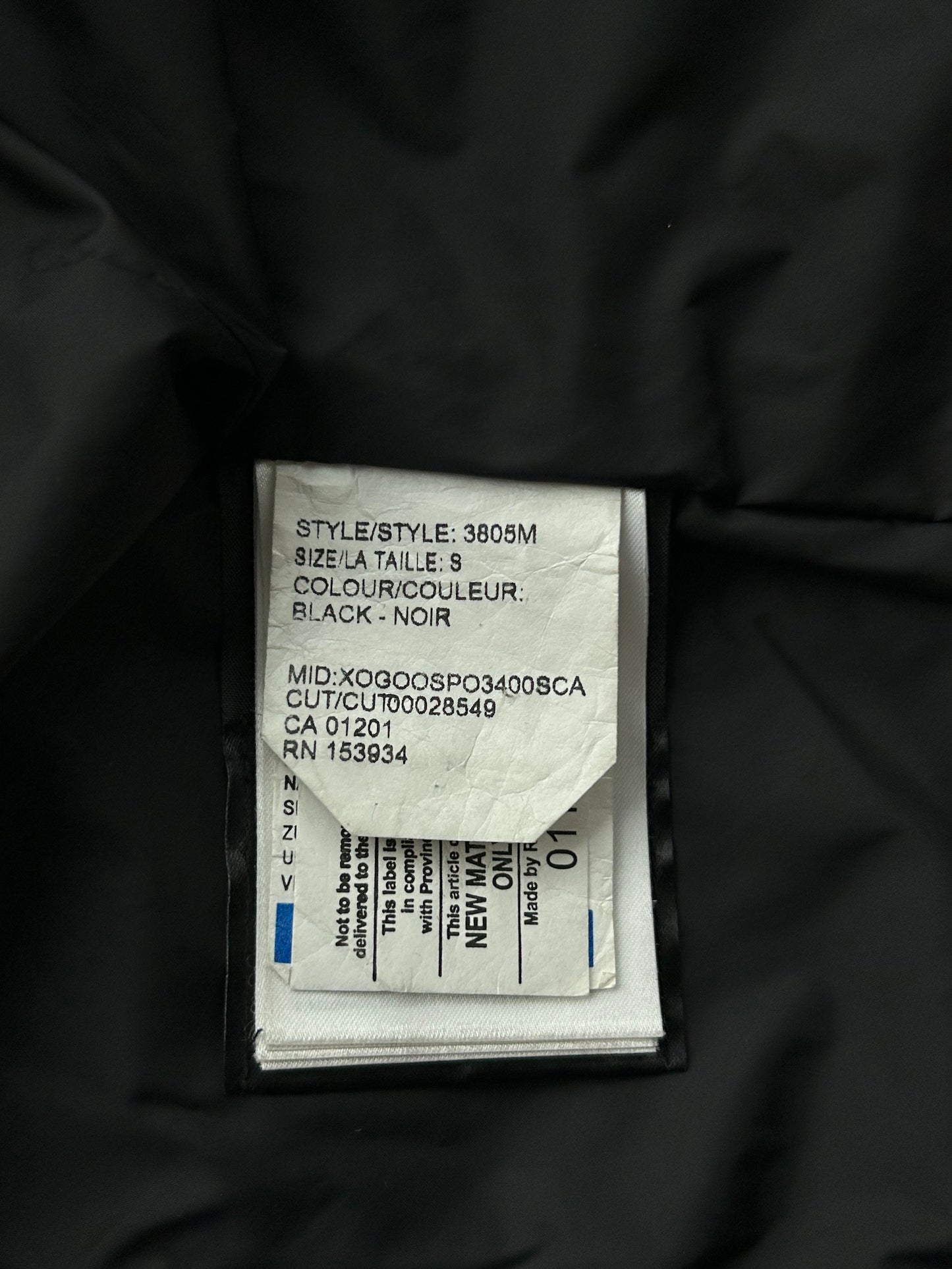 Canada Goose Black Carson Men's Jacket