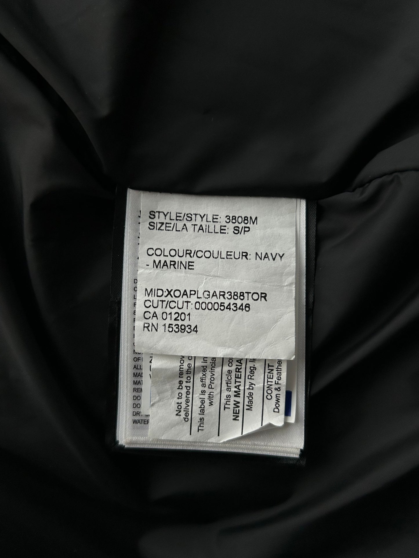 Canada Goose Navy Wyndham Men's Jacket