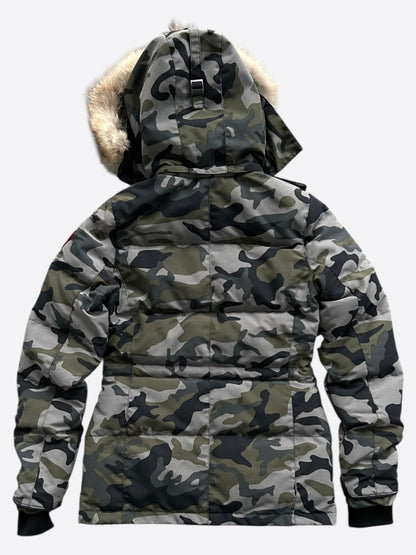 Canada Goose Green Camo Chelsea Women's Jacket