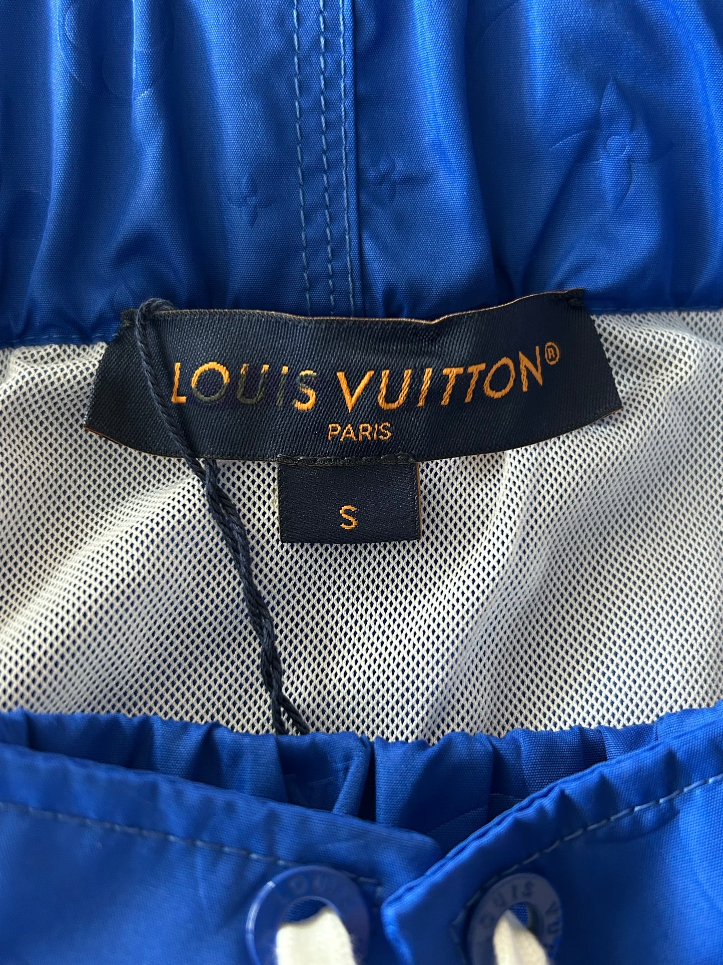Louis Vuitton Blue Monogram Swim Shorts