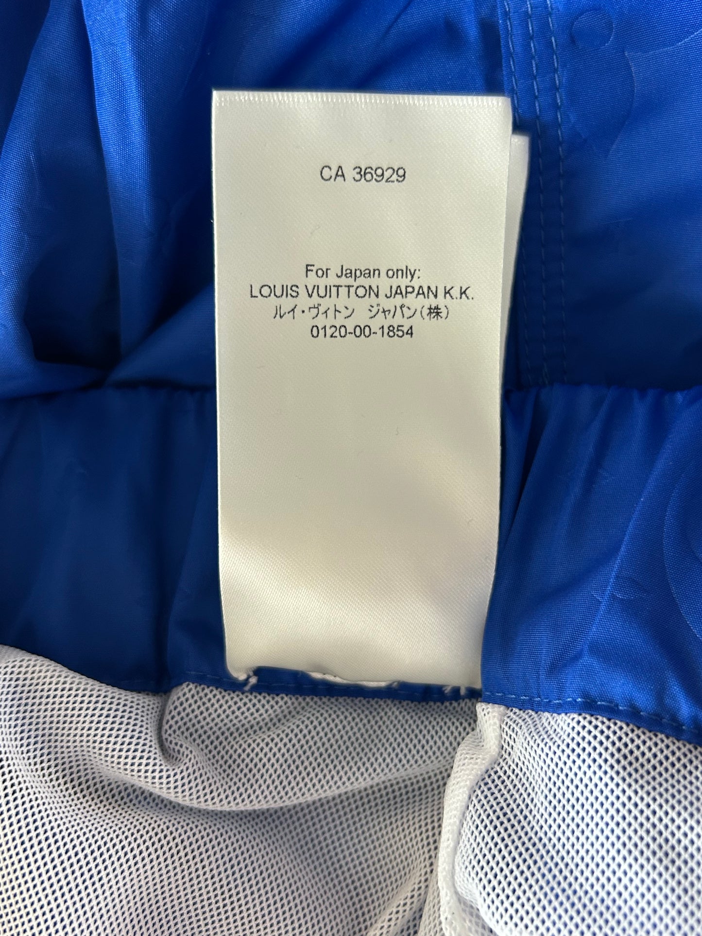 Louis Vuitton Blue Monogram Swim Shorts