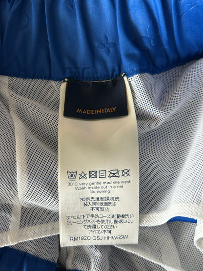 Louis Vuitton Blue Monogram Swim Shorts