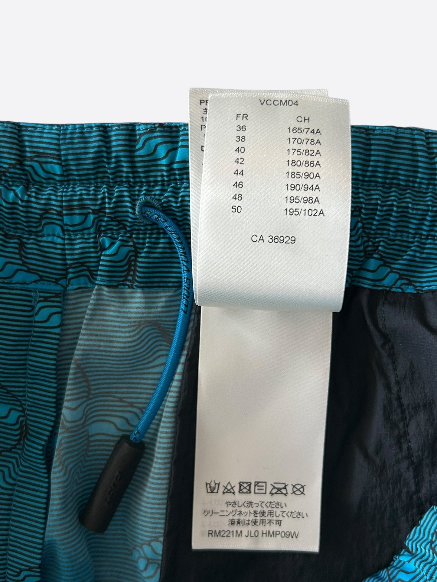 Louis Vuitton Blue 2054 Monogram Cargo Pants