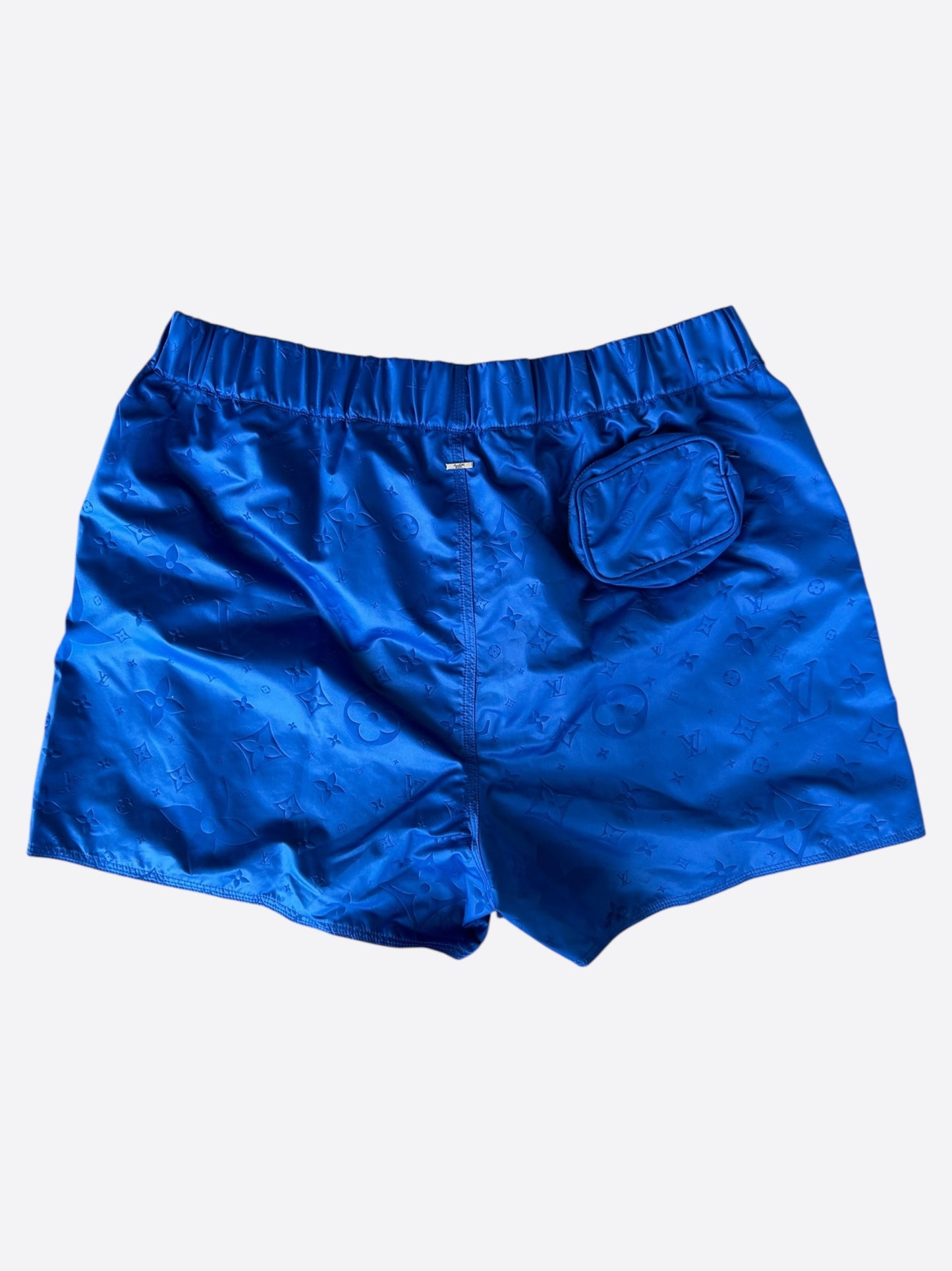 Louis Vuitton Blue Monogram Swim Shorts